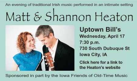 Matt and Shannon Heaton TONIGHT!